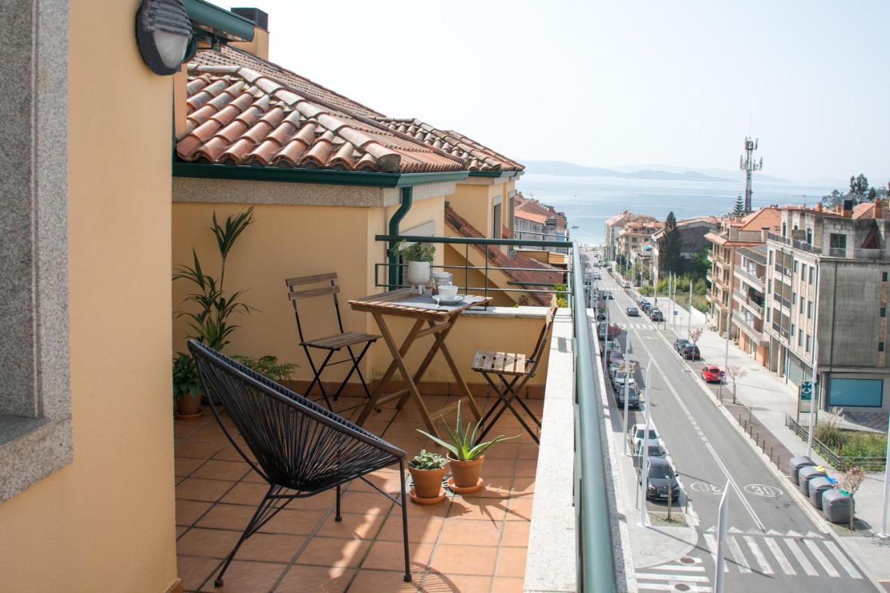 Apartmán Precioso Atico Con Terraza Y Vistas A Silgar. Sanxenxo Exteriér fotografie